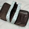 Large Capacity Polka Dot Cosmetic Bag Waterproof Portable Travel Toiletry Organizer for Girls Daily Makeup