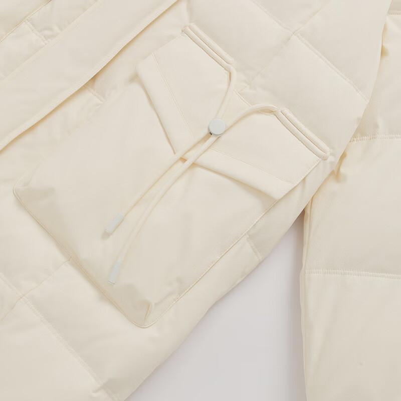 Xue Zhong Fei Women's Short Hooded Loose Fit Casual Down Jacket