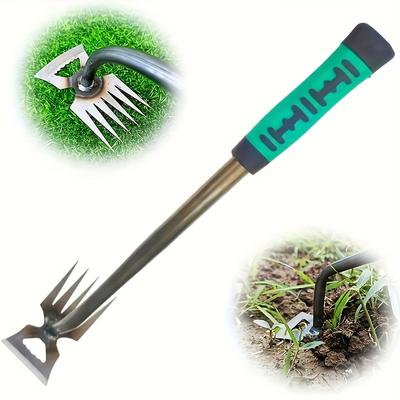 Unkrautstecher - Landwirtschafts- und Hausgartenkultivator, Geeignet für Gartenarbeit im Freien, Gartenarbeit Gemüseanbau, Werkzeug zur Unkrautentfernung, Kleiner Rechen, Gartenunkrautstecher
