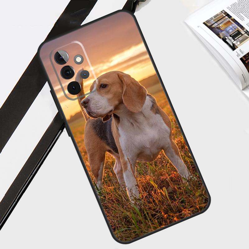 Cute Beagle Dog Case For Samsung Galaxy A06 A56 A36 A26 A16 A54 A34 A14 A12 A22 A32 A52 A13 A53 A15 A35 A55