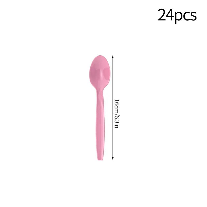 24pcs 7/9inch Pink Daisy Theme Disposable Tableware Flower Plate Napkin Straws Banner Birthday Party Baby Shower Wedding Decor