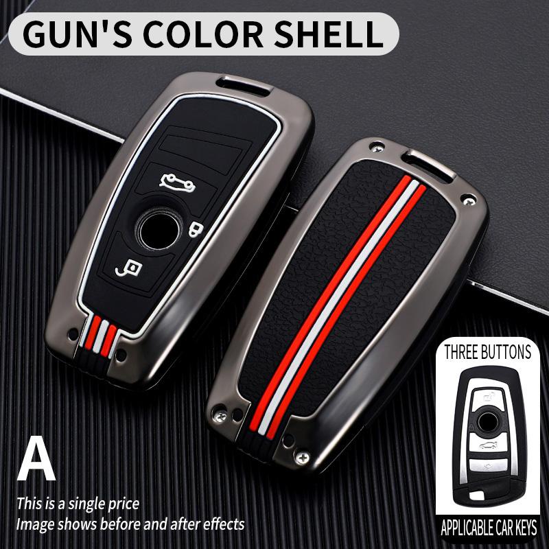 Bil Fjernkontroll Nøkkel Etui Deksel Skall Fob For BMW 1 3 5 7 Serie X1 X3 X4 X5 F10 F15 F16 F20 F30 F18 F25 M3 M4 E34 Biltilbehør