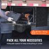 Underbody Aluminum Truck Tool Box 30" x 17" x 18" Trailer RV Tool Storage