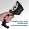 Multi-function Knife Sharpener Handheld 3 Stages Type Quick Sharpening Tool With Non-slip Base Kitchen Knives Accessories