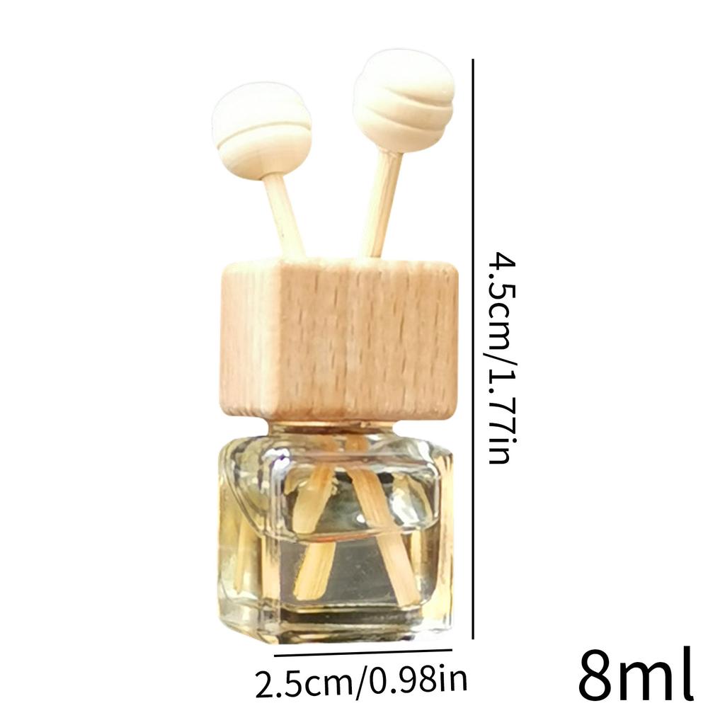 Empty Essential Oil Diffuser Bottle Empty Refillable Car Perfume Bottle Auto Perfume Diffuser Bottle Air Vent Clip Aromatherapy
