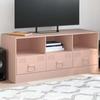 VidaXL TV Cabinet Pink 99x39x44 Cm Steel 841734