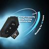 BT12 Motosiklet BT Kulaklık Kask Kulaklık Mikrofon ile Motosiklet BT Interkom Telefon Görüşmesi için