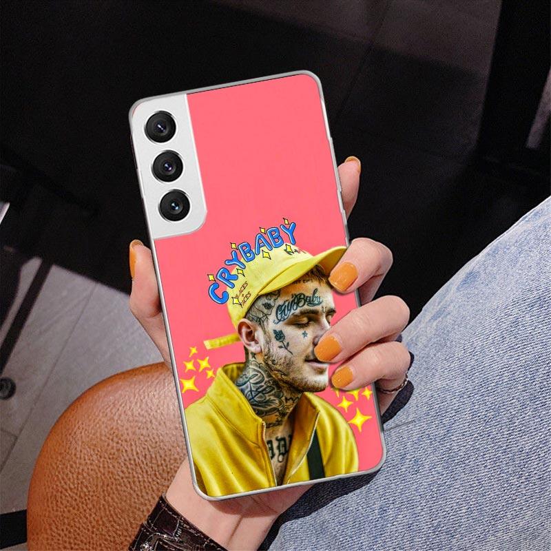 Lil Peep Singer Phone Case For Samsung Galaxy S24 S25 Edge S26 Ultra S23 S22 S21 Plus S20 FE + Personalized Print Cover Galaxy S