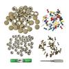 40 Pcs / Set Car Roof Repair Rivets Sagging Headliner Fix Repair P Snap Rivet