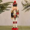 1Pcs 30Cm Cartoon Walnut Soldier Home Decoration Christmas Ornament Wooden Nutcracker Puppet Desktop Decor