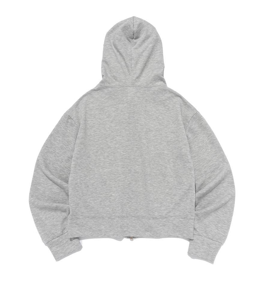 Roidesrois Lovely Graphic Zip-Up Hoodie Training Set (Gray)
