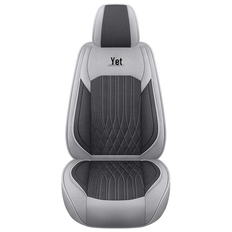 Universal Full Surround Car Seat Covers for All Seasons, Business Style, Five-Seater Coverage