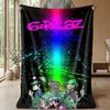 Soft Flannel Blanket Lightweight Cozy Bedroom Living Room CoverGorillaz