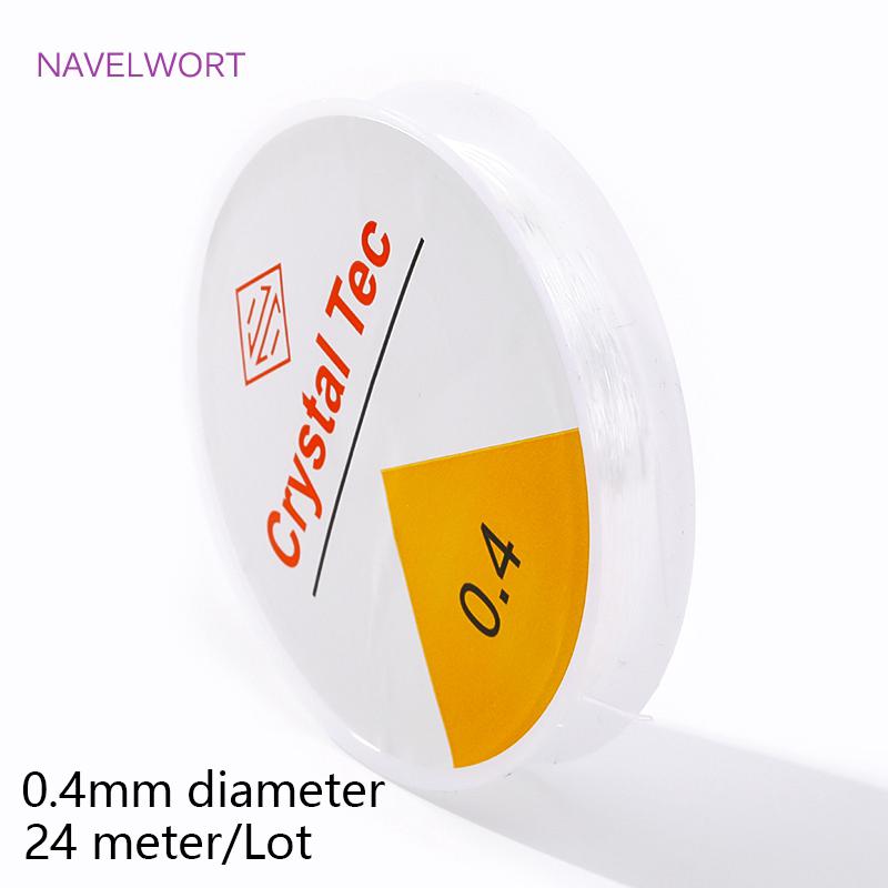 

Transparent Elastic Thread 0.4-1.0mmElastic Crystal Strings Wire Crystal Line For Jewelry Making Supplies DIY Beading Bracelet