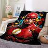 1pc Flash superhero Blanket Lightweight Flannel Throw For Sofa, Bed, Travel, Livingroom, Office, Couch, Chair, And Bed