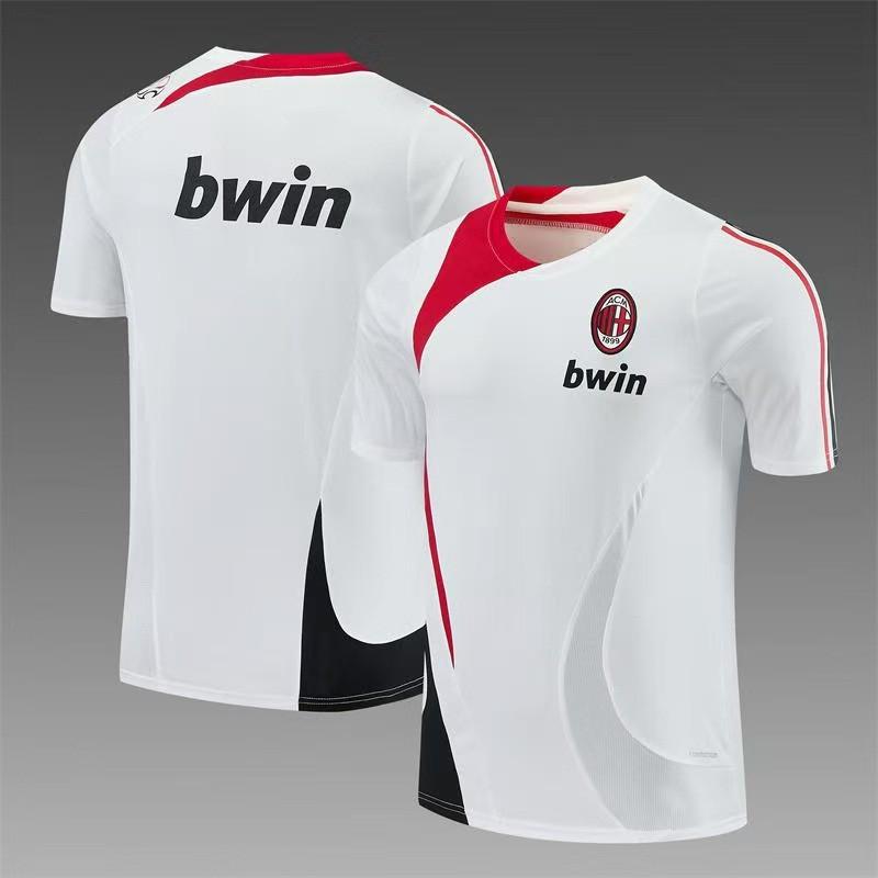 Retro Football Training Jersey Long Short Sleeve Team Sports Shirt Men Women