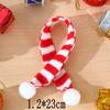 5/10Pcs Christmas Decoration Mini Knitted Hat Scarf Christmas Knitted Decoration Winter Doll Clothing Accessories DIY Gift Decor