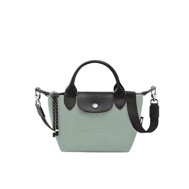 Portable Dumpling Bag Men's and Women's Same Versatile Large-capacity Punched Shoulder Messenger Bag Tide