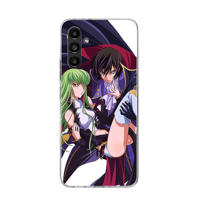 Code Geass Anime Phone Case For Samsung Galaxy A17 A16 A14 A15 A13 A57 A56 A54 A55 A53 A37 A36 A34 A35 A33 A26 A24 A25 A23 Galax