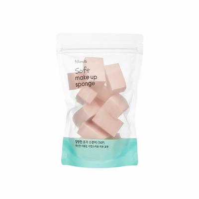 Měkká houbička na make-up (14P)