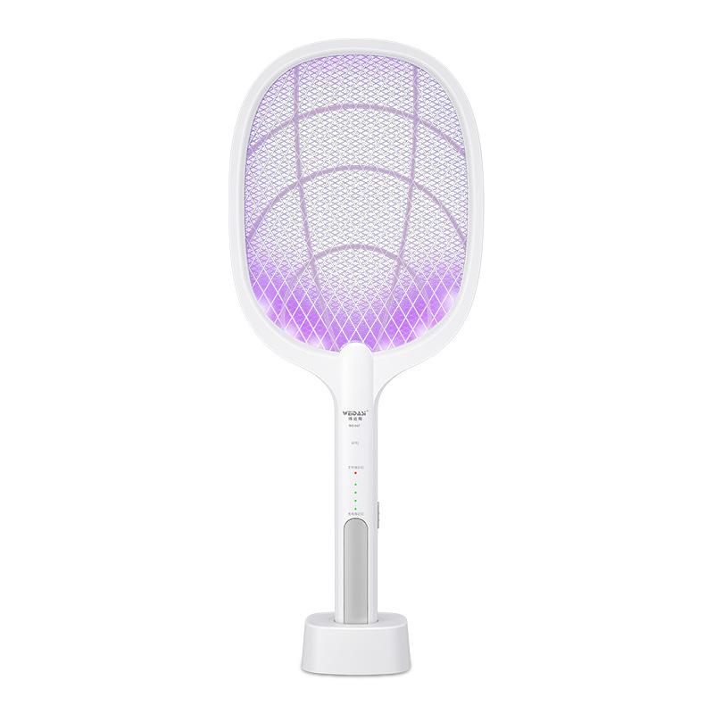 1SET Purple Automatic Mosquito Trap and Electric Mosquito Swatter Two-in-one Mosquito Killer Lamp Electric Mosquito Zapper Household Mosquito Swatter
