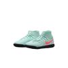 Nike Phantom Luna 2 Slip Resistant Abrasion Resistant High top Kids' Soccer Shoes Mint Green Kids' FJ2607-300