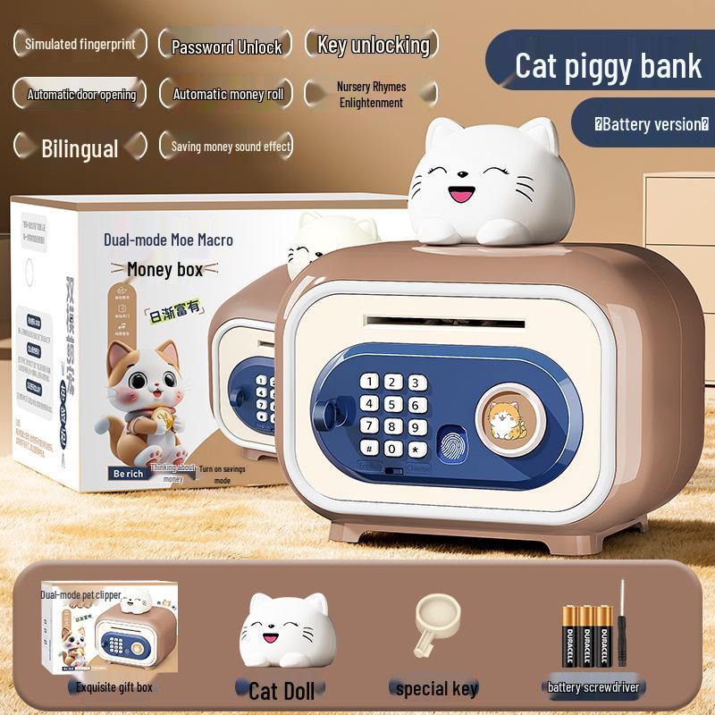 2024 Large Capacity Password Piggy Bank for Girls