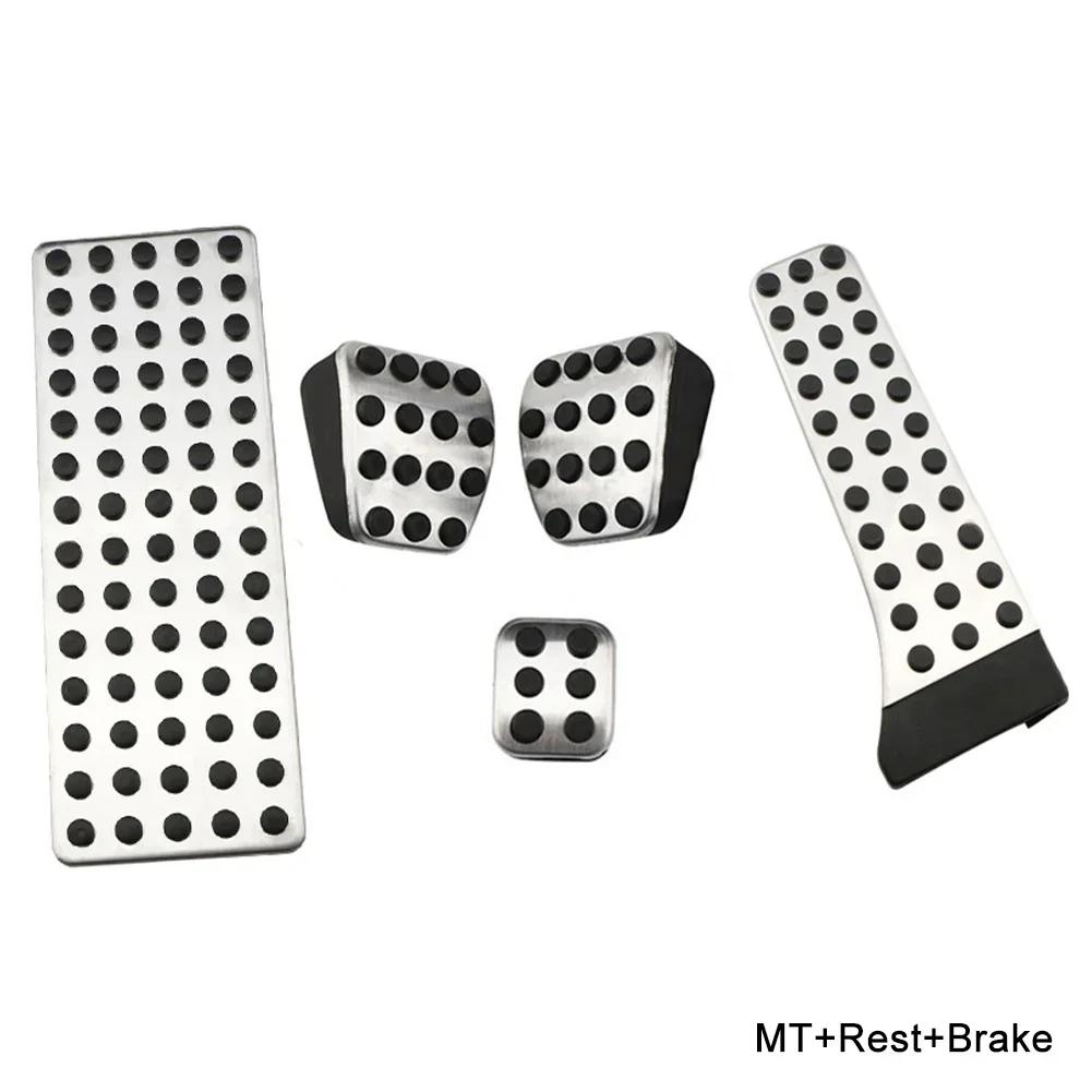 1/5pcs Car Pedal Accessories For Mercedes Benz AMG C E S GLC GLK SLK CLS SL Class W203 W222 W213 W205 W204 W211 W212