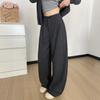 Plaid Wide-leg Pants Women's New Autumn Loose Lazy Wind High Waist Early Autumn Small Casual Wide-leg Pants