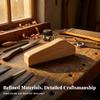 Guitar Fret File with Wooden Handle Professional for Workshop, Luthier