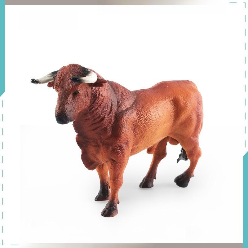 

Realistic Spanish Bull And Matador Pvc Static Model For Collection Display Bull B