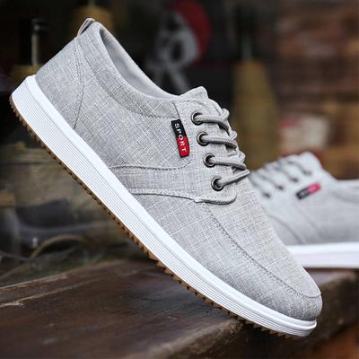 Canvas Men Vulcanize Shoes Fashion Classic Casual Shoes Men Comfortable Lace Up Flats Male Lightweight Breathable 2024 Mew