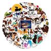 10/50PCS  Creativity  Colourful Galloping Horse Stickers Graffiti Stickers Cavia Porcellus Laptop Skateboard Car Stickers Luggage Stickers
