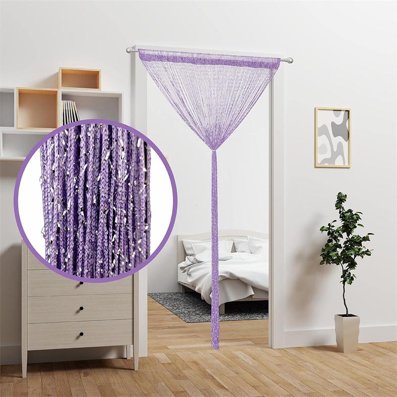 Curtain Handmade Boho Curtains for Bedroom Living Room Woven Wall Hanging Bohemian Decor for Window Doorway Closet Wedding Backdrop