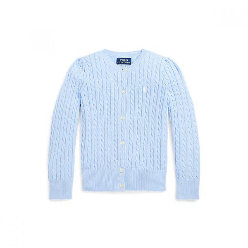 Polo Kids Girl Mini Cable Cotton Cardigan 2 6 Years Cwposwer6820278400 4