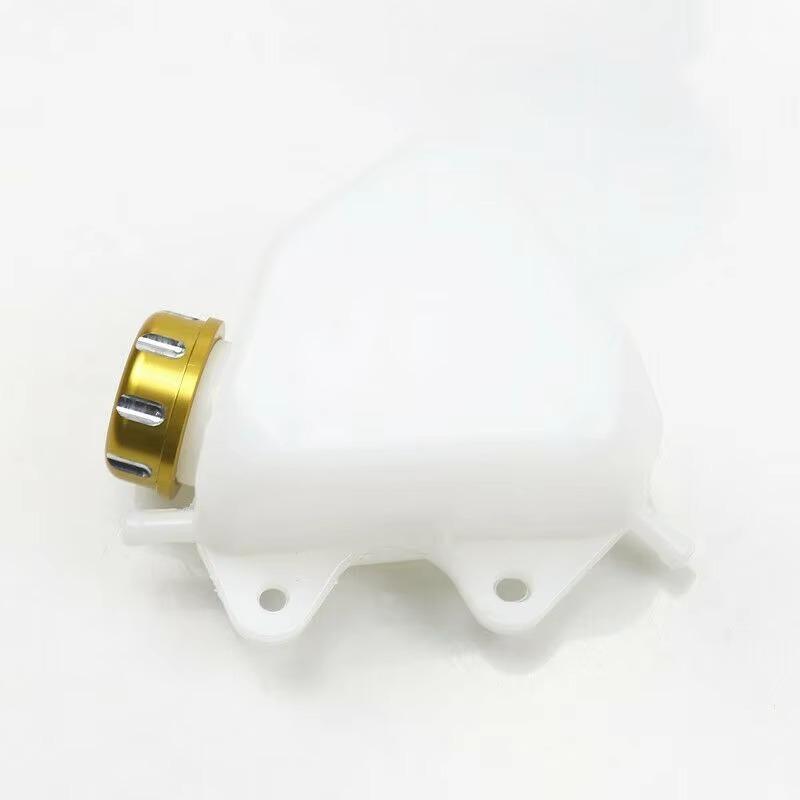 Motorcycle Tank Radiator Water Bottle Coolant Reservoir for Kawasaki KLX250 1994-2007 KLX 250 1994-2007