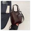 High Quality Chic PU Leather Shoulder Bag Versatile Small Square Satchel Waterproof Lightweight Crossbody for Travel Work Gift Women