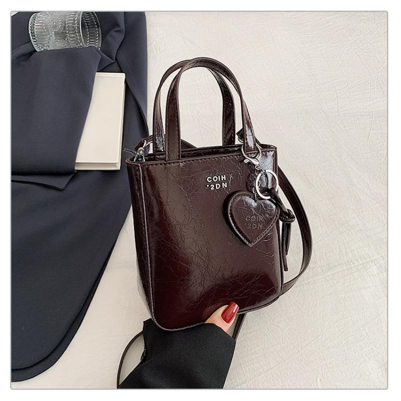 High Quality Chic PU Leather Shoulder Bag Versatile Small Square Satchel Waterproof Lightweight Crossbody for Travel Work Gift Women