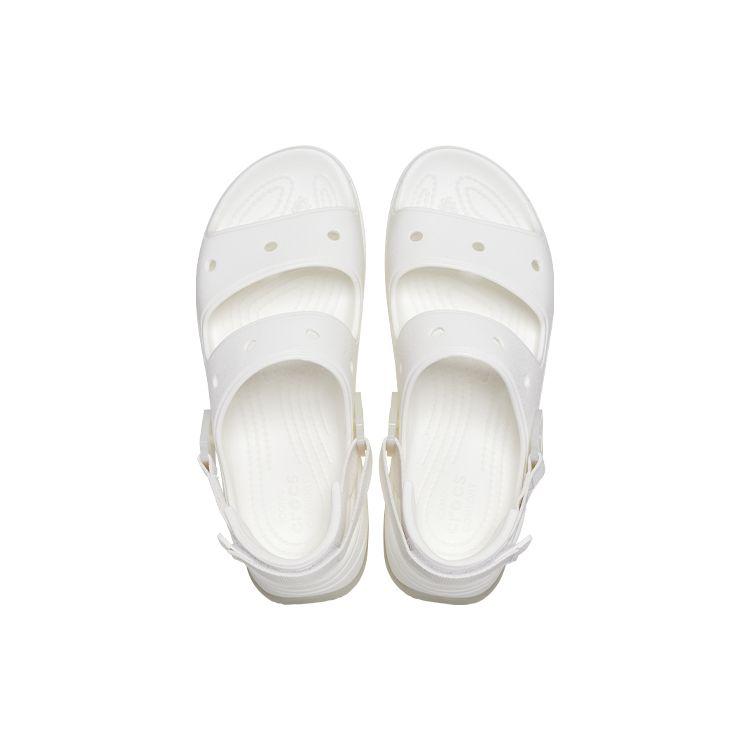 Crocs Lightweight Non-Slip Sports Sandals Women Sandals White 208181-100