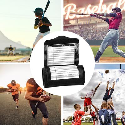 Football Play Wristbands Wristband Playbook Quarterback Playbook Wristband Tactical Wrist Brace for Football Baseball Softball