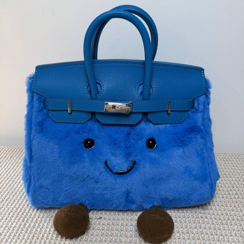 Jellycat Roztomilá nadýchaná platinová panenka Crossbody Elf Kabelka