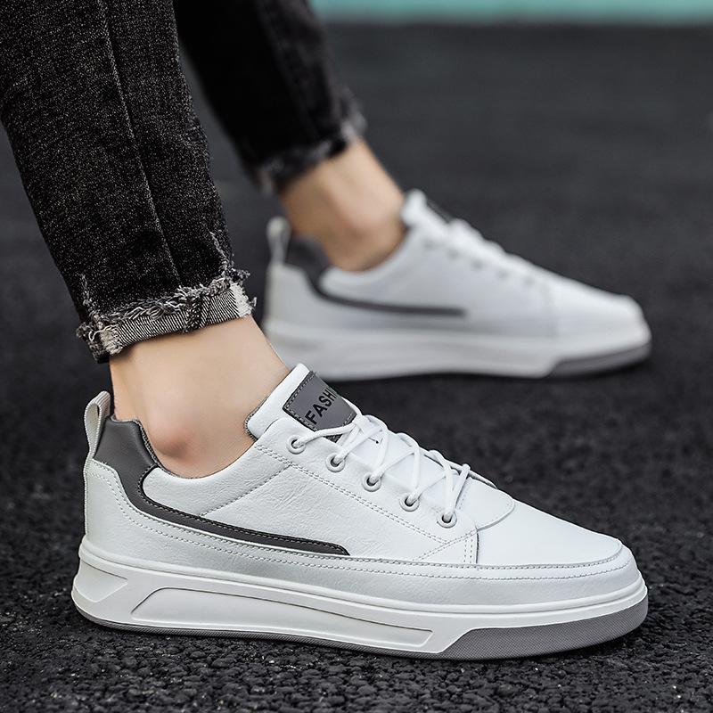 Fashion Men's Shoes lace up Luxury Leather Shoes outdoor Men's Low-Top Shoes Men lace up oxfords Shoes Flats Casual Dress Shoes Men442rt