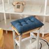 Lamb Suede Biscuit Seat Cushion Autumn Winter Thickening Short Plush Chair Mat Super Soft Student Bench Cushion Small Stool Pad