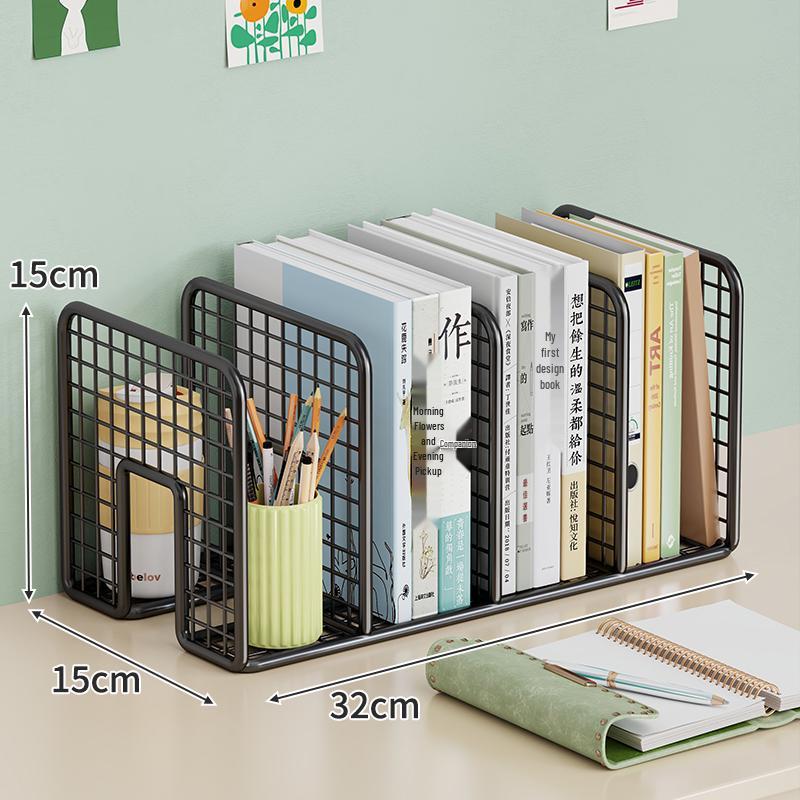 Schreibtisch-Akten- und Buchorganisator: Bücherregal, Regal, Buchstütze, Aktenaufbewahrung, Archivbox