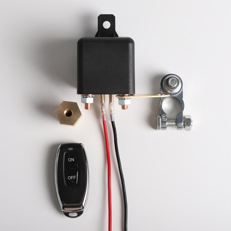 Automatic Wireless Remote Car Battery Disconnect Switch 12V 12V Anti Theft Energy Saving Solution for Multiple Vehicles