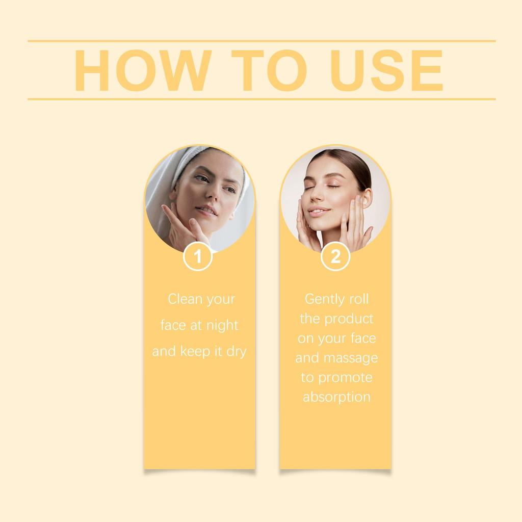 OUHOE Night Roll-On Serum: Gently Hydrates and Nourishes the Skin To Improve Its Appearance