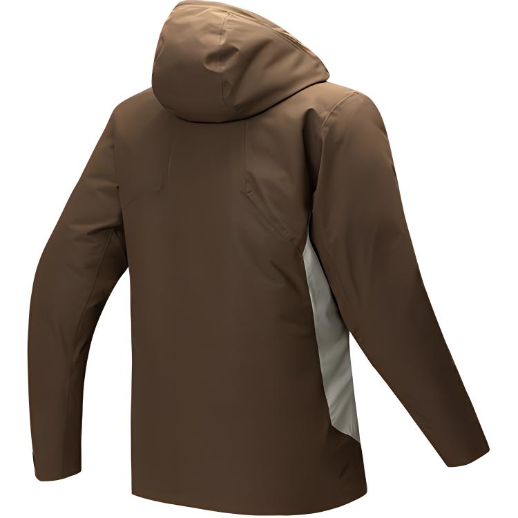 Anta Sports Lifestyle Series Storm Armor Casual Minimalist Color-Block Hooded Zip Jacket Women Jackets Sang-Ning-Brown Qing-Luan-Gray 162446901-1