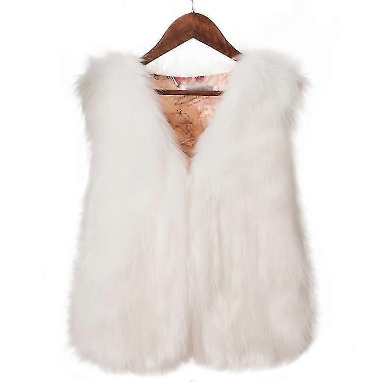 Winter Imitation Fox Fur Vest Warm Vest Women's Vest Coat