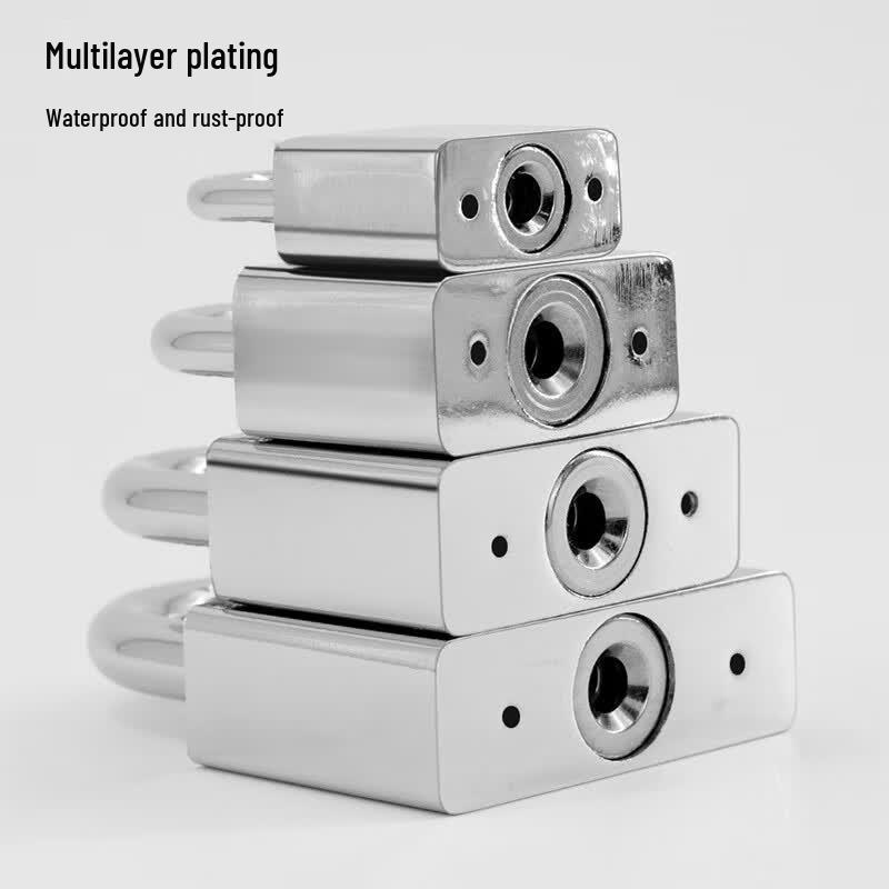 Longdai Imitation Stainless Steel Padlock