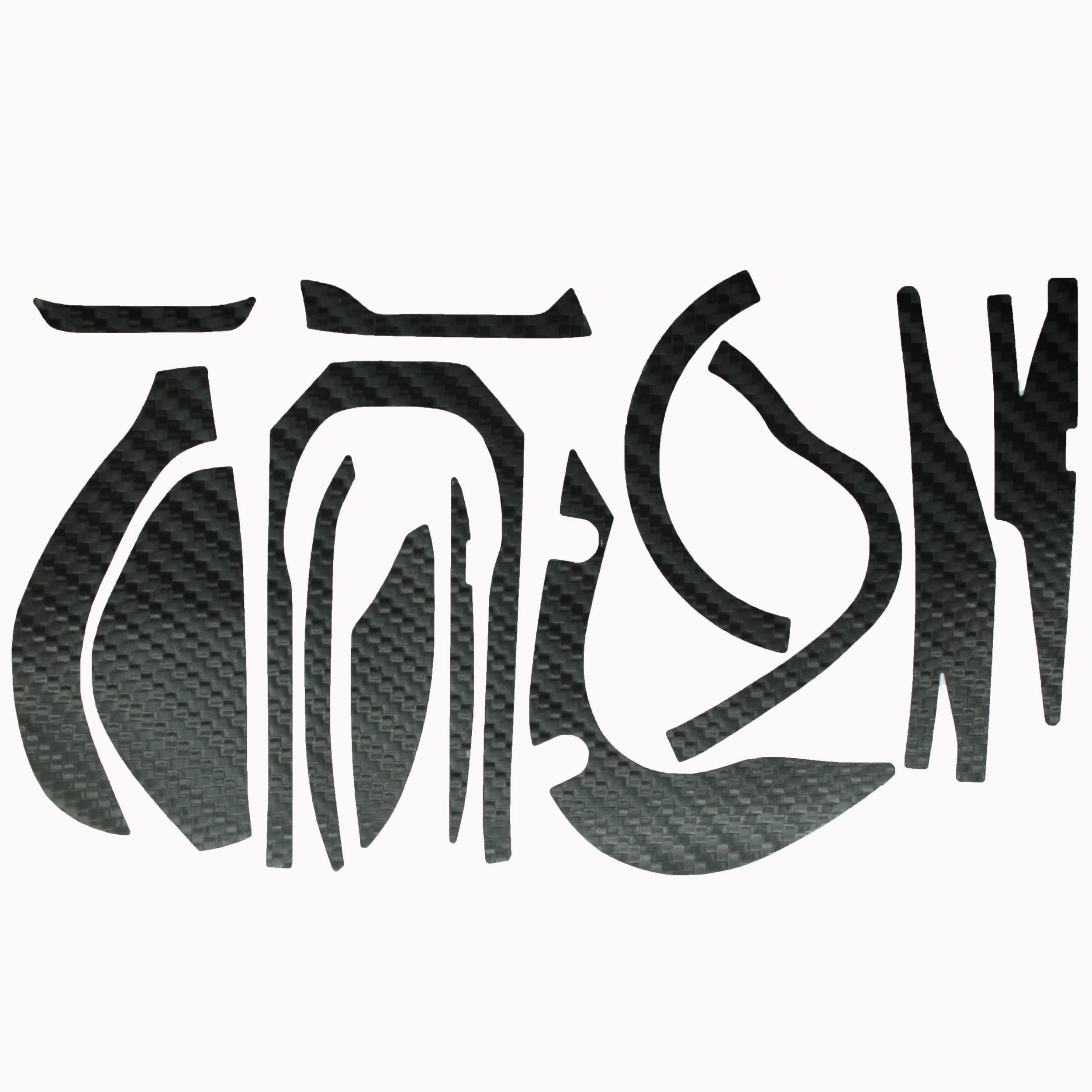 

CUSTOM Custom Decal for YOROI 23SLX DC Baitcasting Scratch Protection SEAT.JP Reel, (Black, Right-Handed)